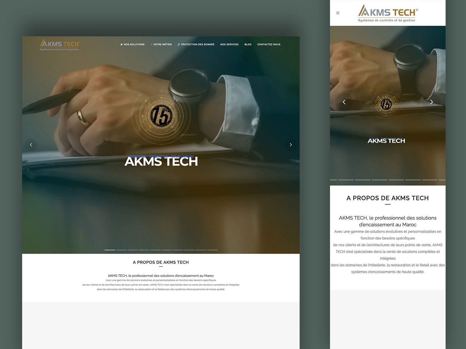 AKMSTECH Casablanca — Solutions retail
