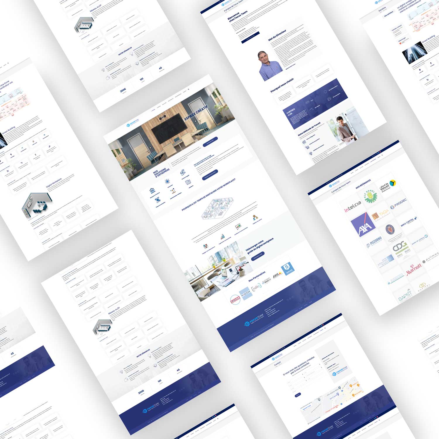 Focus Team — Site professionnel SI