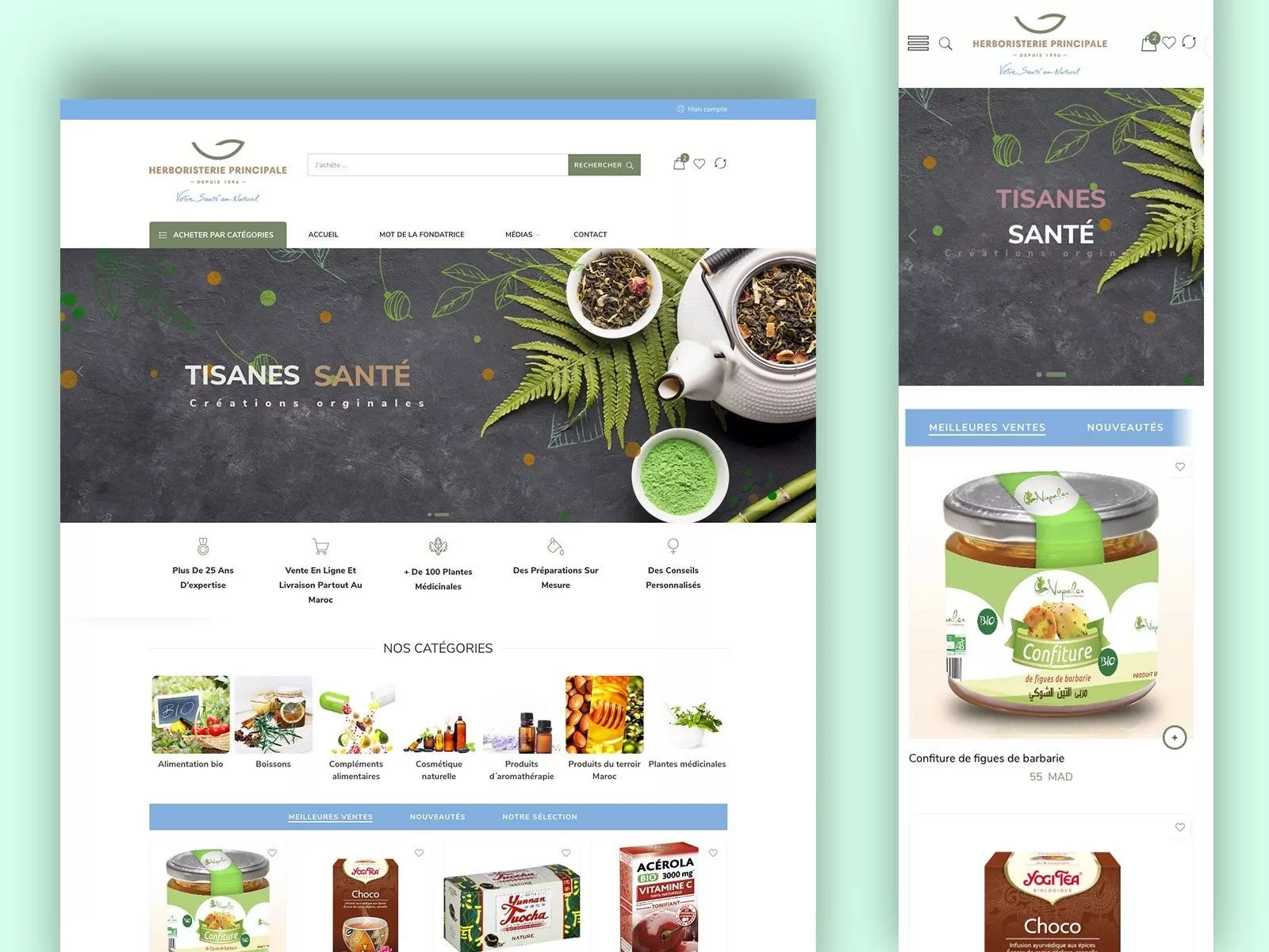 Herboristerie Principale — Produits naturels