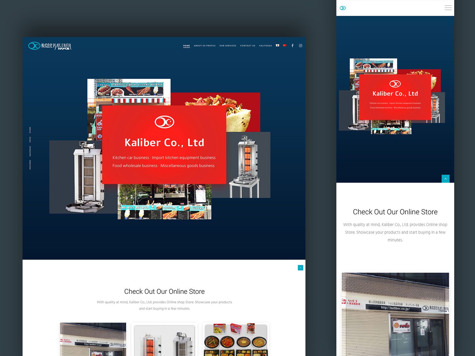 Kaliber Co — Import-export alimentaire