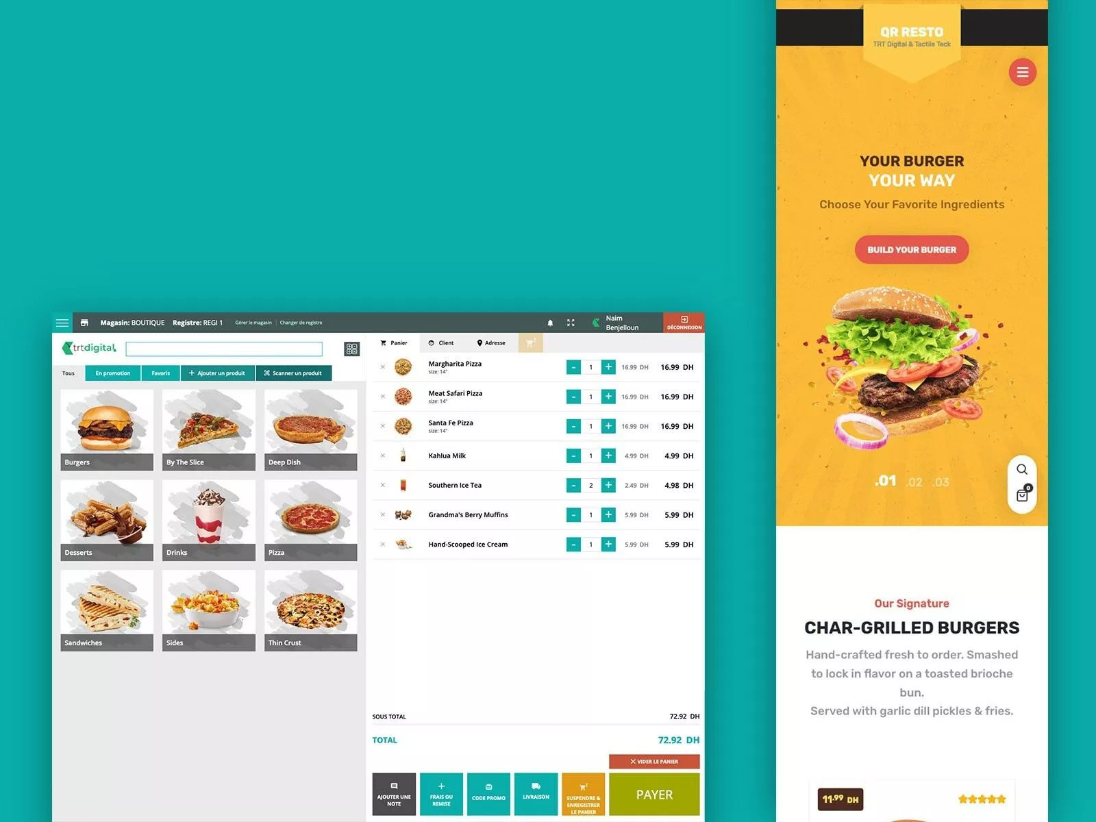 QR Resto POS Casablanca — Restauration