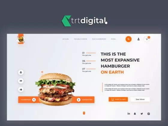 Hamburger Concept Speed Art