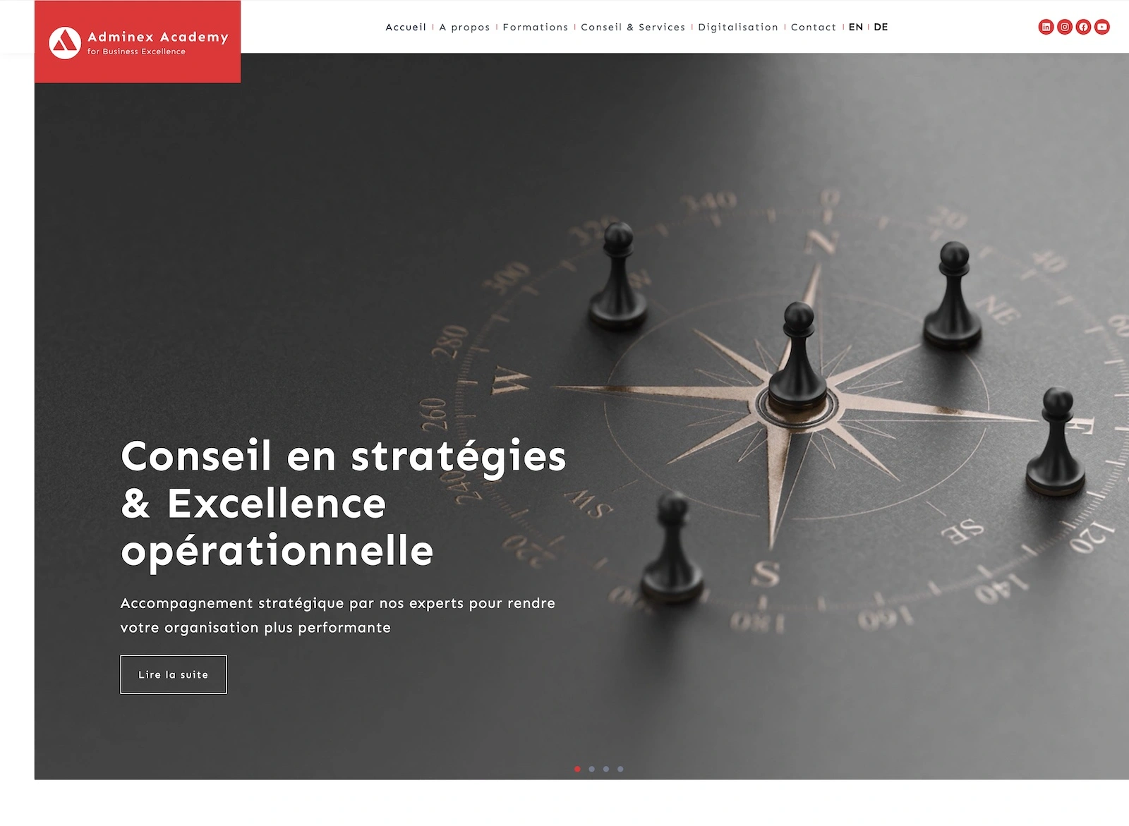 Adminex Academy — LMS sur mesure