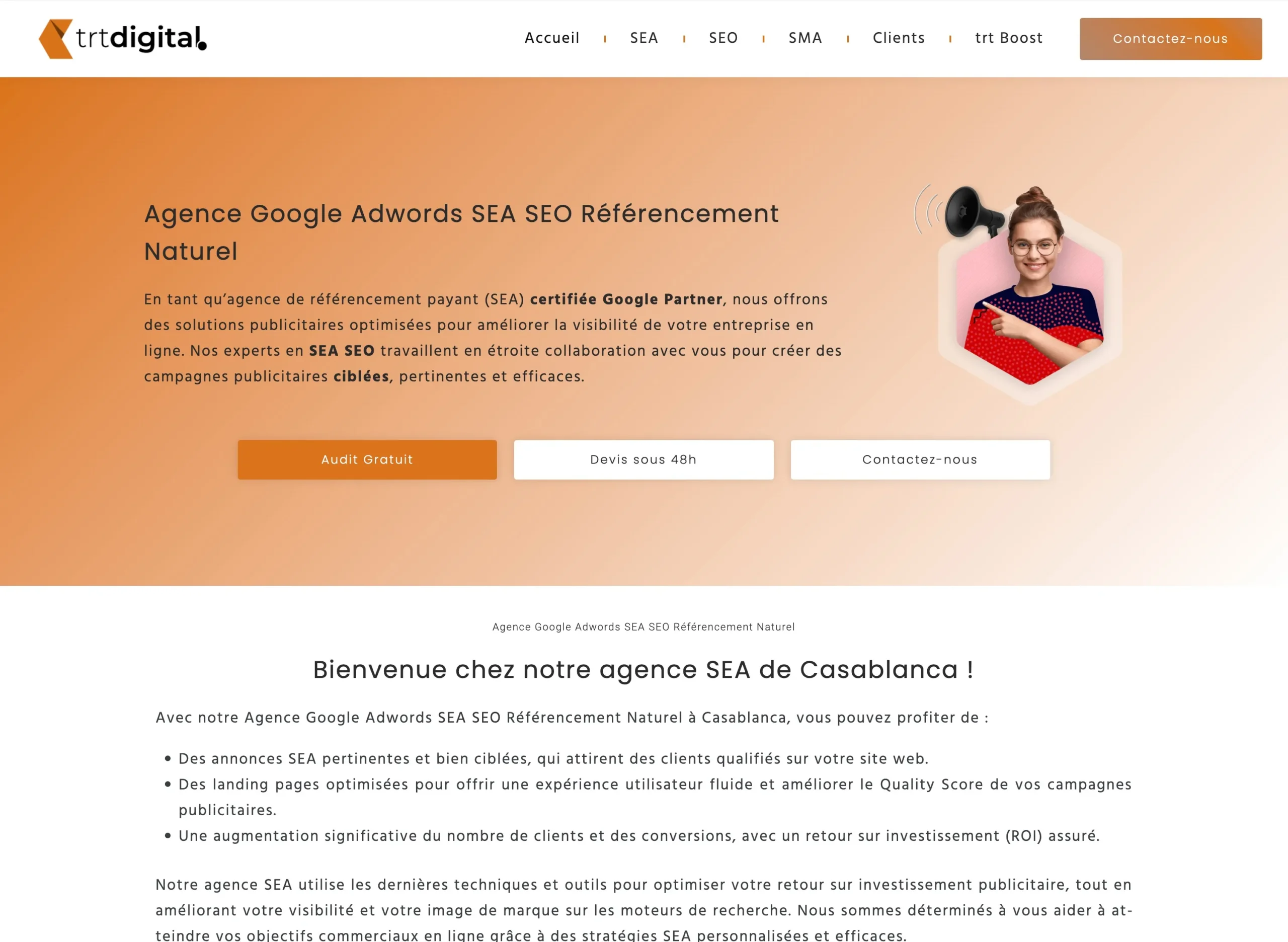 SEA Maroc — Agence Google Ads & SEO