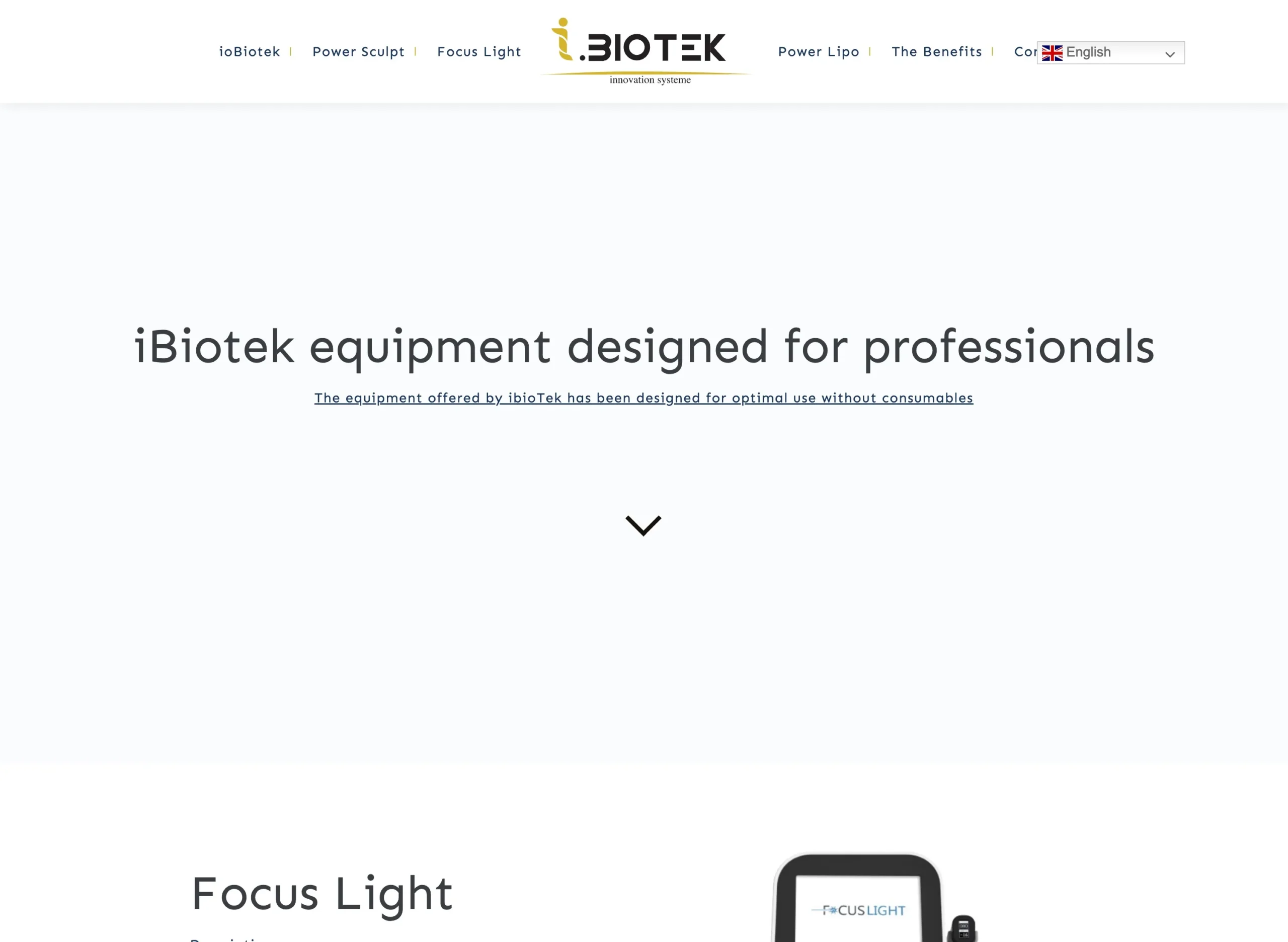 iBioTek — Machines industrielles