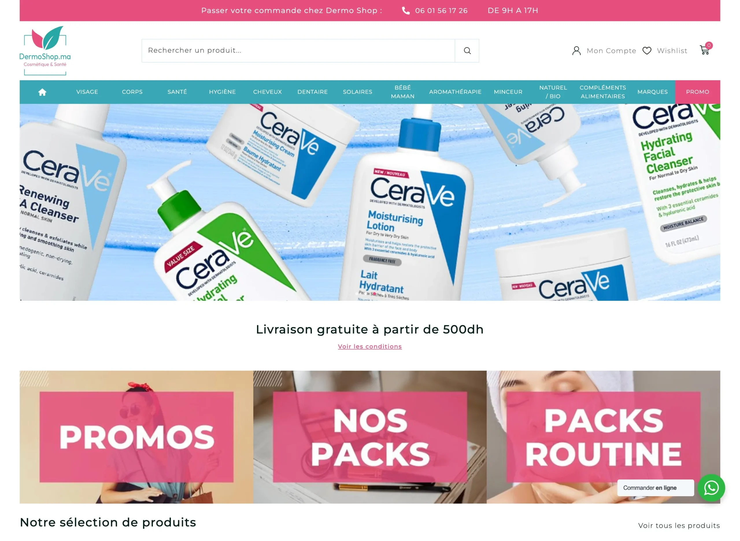 DermoShop — Parapharmacie +2000 produits
