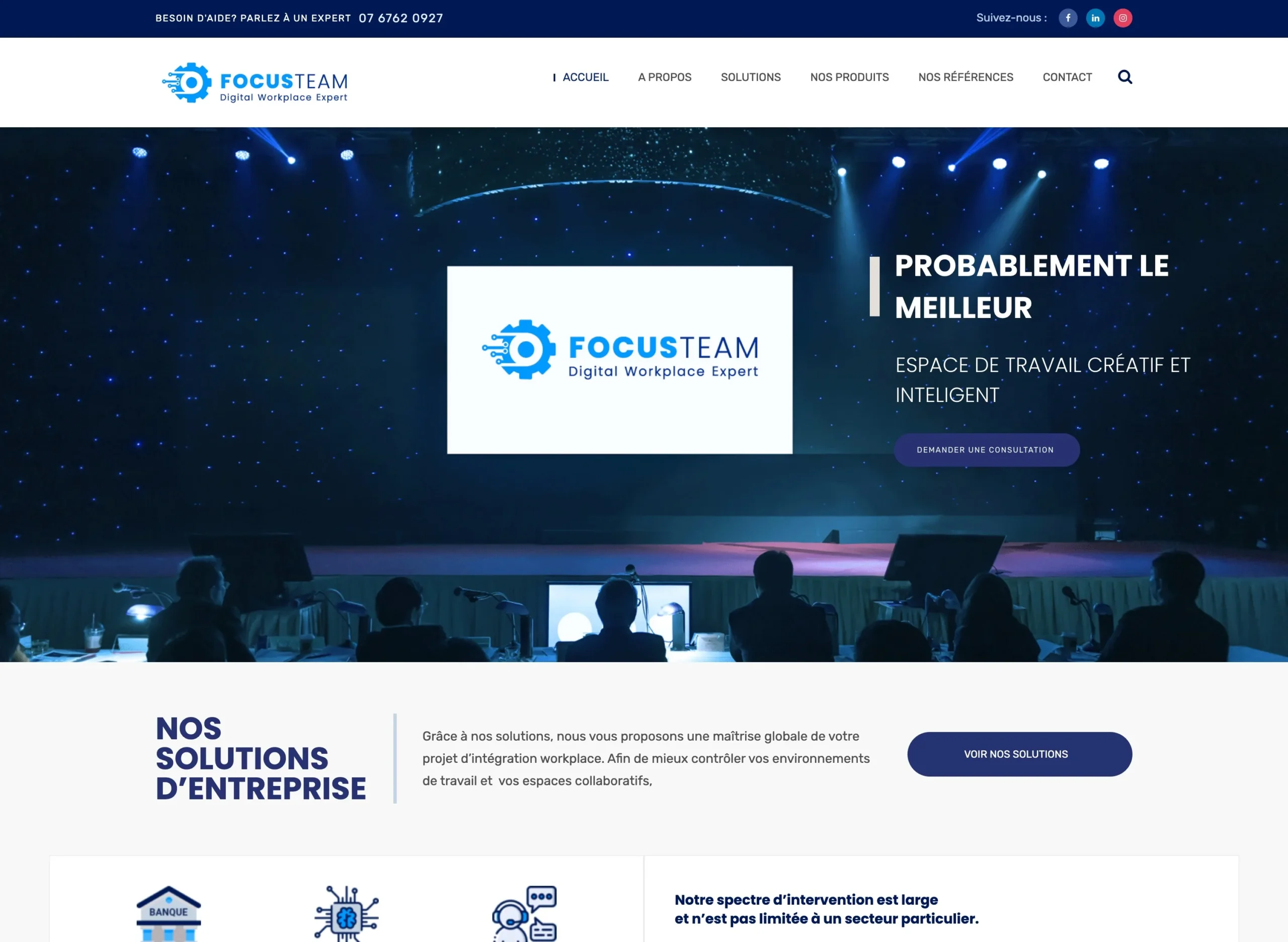 FocusTeam Pro — Intégrateur SI B2B