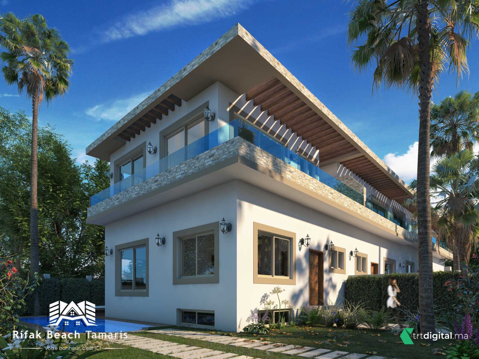 Villa Topaz — Flyers & stratégie